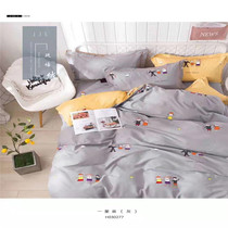  Cotton autumn and winter soft sheets large bed sheets spliced bed sheets Kang single tatami sheets bed sheets bed skirts custom-made