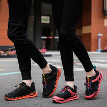 ins hiking hiking shoes women super light spring and summer breathable wear-resistant light male non-slip outdoor running sports shoes Net Red