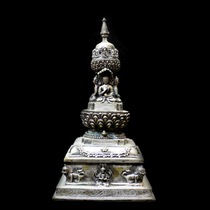 (Pagoda) Five Directions Buddha Nepal Old Pagoda Copper