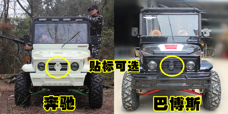 300 Xe mô tô địa hình xe mô tô địa hình Kart Xe trượt tuyết bốn bánh Off-road theo dõi Nông dân địa hình UTV xe đua mini