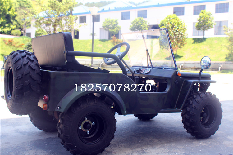 Điện tham quan xe jeep người lớn 110cc kart bốn bánh off-road JEEP xe máy bãi biển nông dân xe