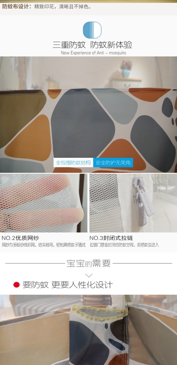 Giường ngủ cụm lưới vuông yurt miễn phí đôi hình thang được gắn trên giường ngủ dưới 1m ký túc xá ngủ 1.2m1.5 m - Lưới chống muỗi mùng bung gấp gọn
