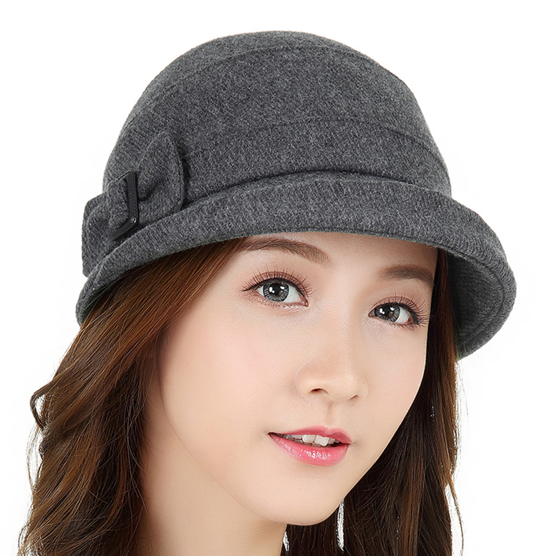 Ydove fisherman hat female style curbside casual spring autumn and winter elegance 100 lap cap woman fashion wool pelvic hat 380