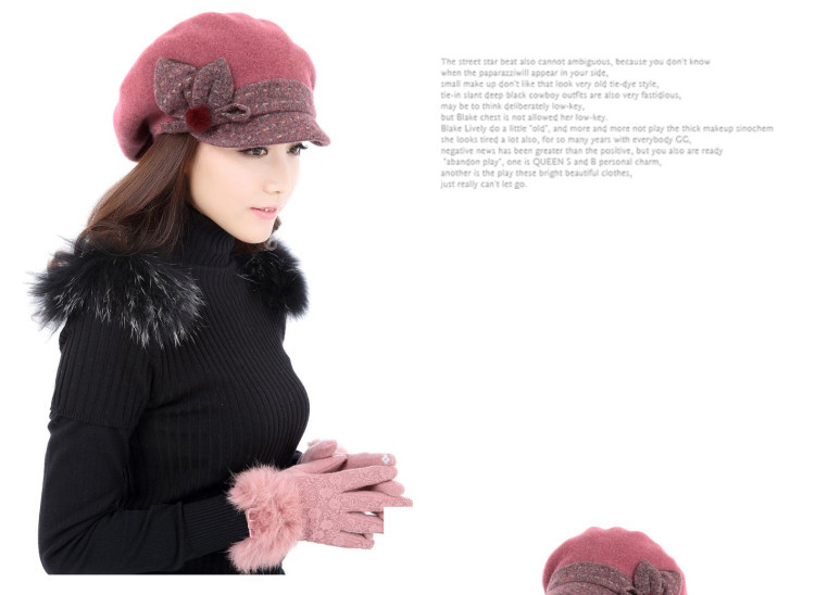 Chapeau pour femme en Melange de laine - Ref 3233162 Image 11