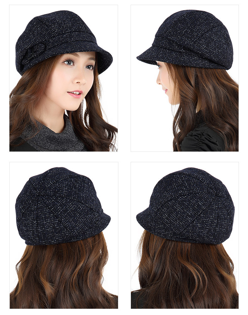 Chapeau pour femme en Melange de laine - Ref 3234088 Image 11