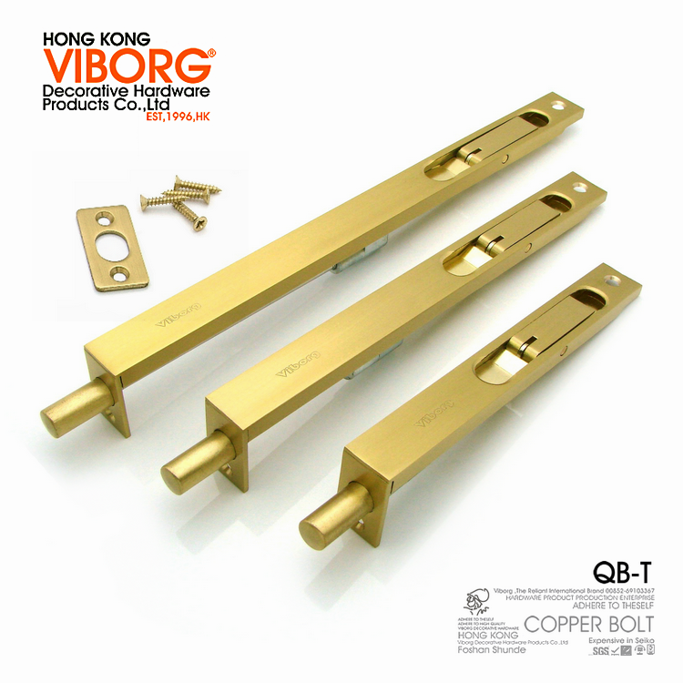 Hong Kong Yubao copper door hidden door latch concealed latch plug mother door heaven and earth security portal door insert Xiao