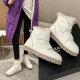 Wool Integrated~Jasmine's Genuine Leather Outdoor Snow Boots for Women 2025 Winter New Waterproof Anti-Slip Warm Cotton Boots