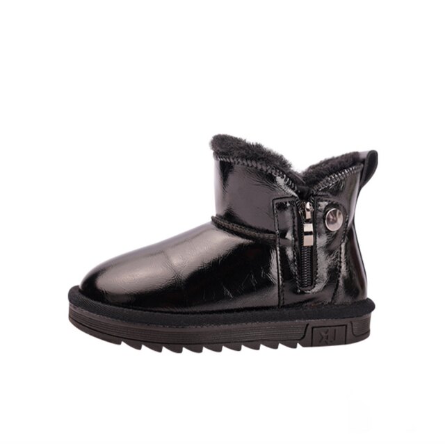 Mowa Snow Boots for Women, Short Boots, New Winter Style, Fleece-Lined and Thickened Cotton Shoes, Stylish and Versatile, Non-Slip Short Boots, Fashionable