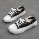 First-Layer Cowhide White Shoes for Women with Soft Soles 2024 Spring and Summer Flats Casual Sneakers Slip-On Breathable Small Leather Shoes