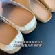 Super Soft and Comfortable to Wear! Slip-On Closed-Toe Half Slippers for Women, Outdoor Granny Shoes, Genuine Leather Soft-Soled Shoes, 2024 Spring/Summer Season