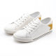 Mowa Mowa Limited Edition Bright Starlight Yellow Popular Family White Shoes for Women Cut Out Breathable Versatile Soft