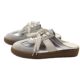 Soft-Soled German Training Shoes with Closed-Toe Design, Slip-On Half-Slippers for Women, Summer Style, Height-Increasing for Petite Individuals, Retro Casual Sneakers for Outdoor Wear