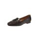 Cowhide~Genuine Leather Handmade Shoes, Flat Shoes for Women, Versatile Square-Toe Small Leather Shoes, French-Style Commuting Shallow Loafers