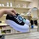Mowa Genuine Sofia Casual Canvas Shoes Korean Style Women's Velcro Sneakers White Shoes