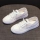 First-Layer Cowhide Breathable White Shoes for Women, Summer 2024 New Style, Dual-Wear Mesh Casual Versatile Slip-On Shoes