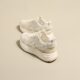 Mesh Thick Sole Inner Height Forrest Gump Shoes Women's 2025 Spring New White Shoes Mesh Shoes Versatile Casual Dad Shoes