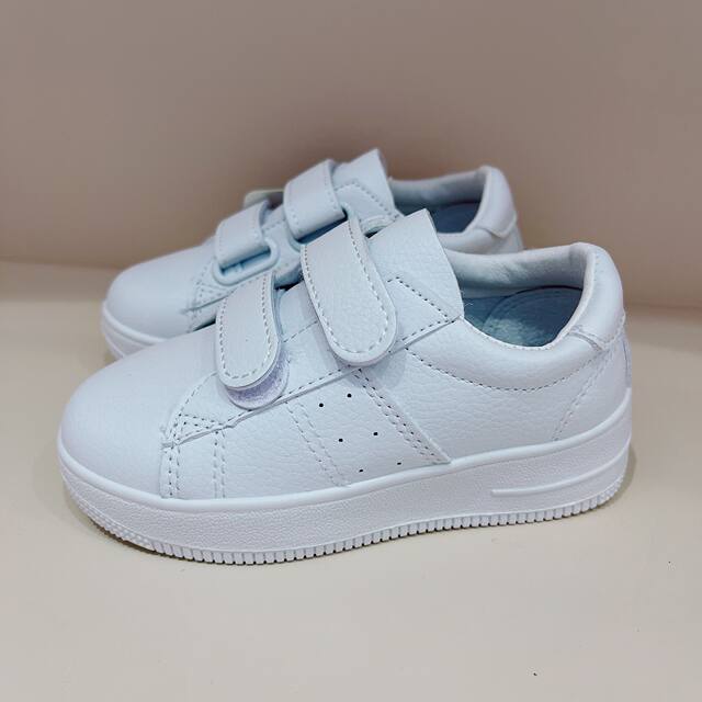 MOWA genuine white shoes DNA children's casual shoes versatile men's shoes flat women's shoes DIY children's shoes soft