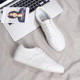 Mowa Same Style Women's Casual Versatile White Sneakers Candy Color Parent-Child Series Couple's Flat Shoes Soft Flat Shoes