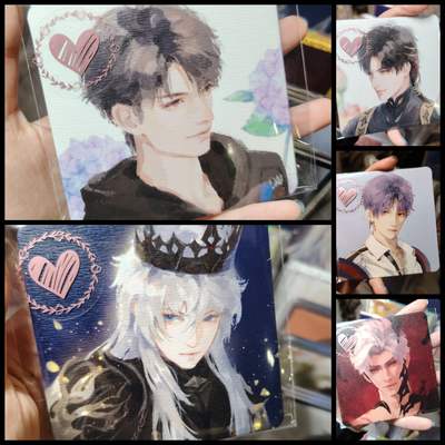 【 Fourteen 】 Love and Deep Space Fan Fiction Rounded Corner Square Card/Thin Coaster