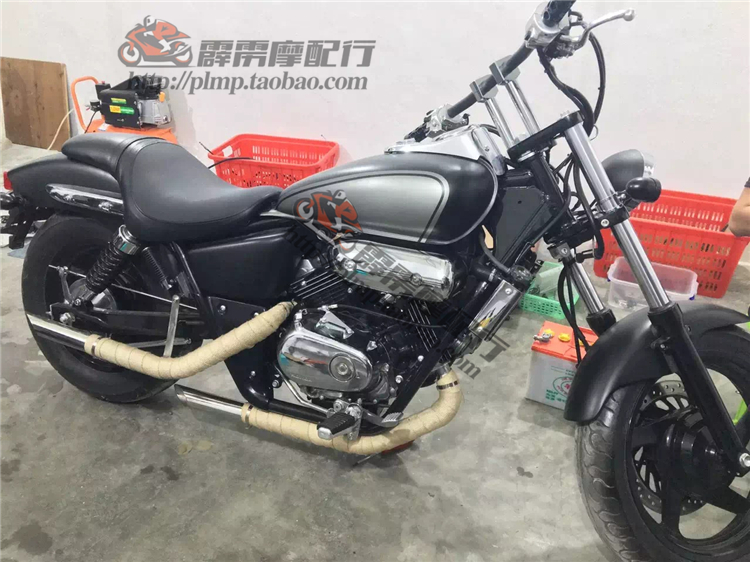 2016 con chó rồng mới 250 Magna 250 sửa đổi ống xả đuôi retro thuần tuý thẳng - Ống xả xe máy bô xe máy honda