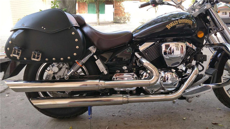 Cruiser Retro Lifan 250 V16 Tái trang bị ống xả đường kính lớn Retro thẳng với ống khói im lặng - Ống xả xe máy pô xe máy độ