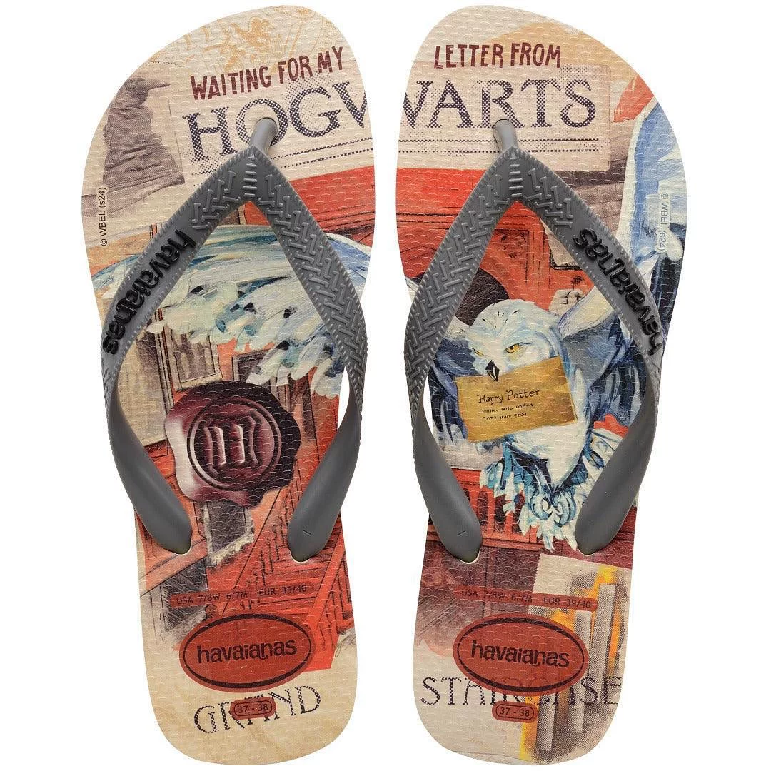 Havaianas Warner Bros. Том и Джерри нескользящие плоские шлепанцы Гарри Поттер