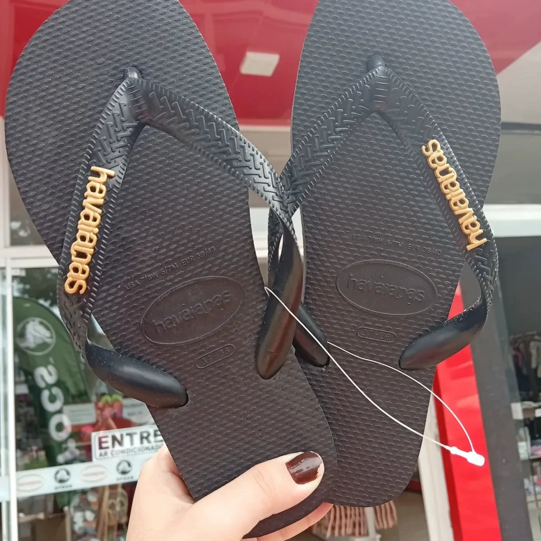 [Бразилия havaianas вьедо Хаваана TOP мужская/женская парные резиновые шлепанцы межплатформенные]