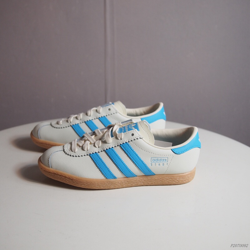 Adidas Trefoil Stadt Women's Low-Top Cow Leather Retro Versatile Three-Stripe T-Toe Casual Shoes Jr9566 Adidas Trefoil Stadt Women's Low-Top Cow Leather Retro Versatile Three-Stripe T-Toe Casual Shoes Jr9566