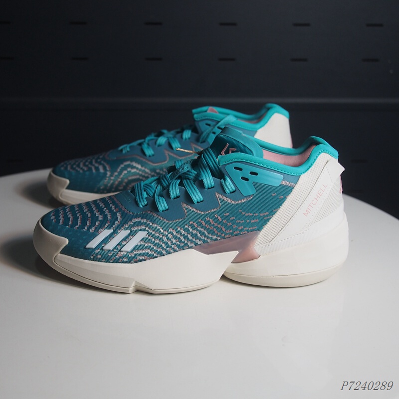 Adidas D.O.N Issue Mitchell 4 Men's Low-Top Fabric Breathable Shock-Absorbing Basketball Shoes Hr0718