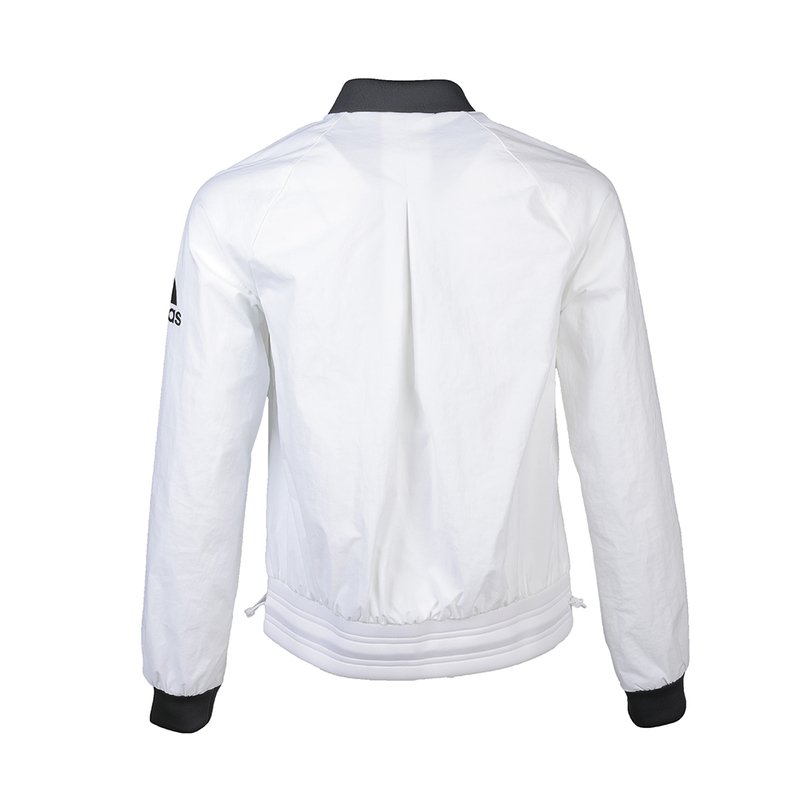 Áo khoác Adidas Adidas nữ 2019 xuân mới thể thao và giải trí đứng cổ áo khoác đồng phục bóng chày DW4553 - Áo khoác thể thao / áo khoác áo khoác gió nam lining