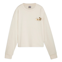 puma Puma sweatshirt womens 24 autumn sports and leisure gold label LOGO breathable round neck pullover 685572-87