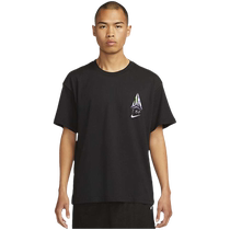 Nike Nike short Sleeve Mens Summing New Casual Breathable Cround воротничок-Pure Cetrob