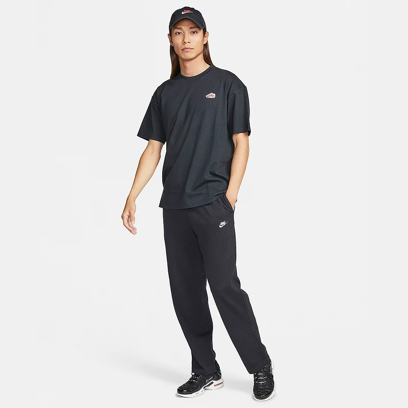 Nike, весенние тонкие брюки, свободный прямой крой, оверсайз