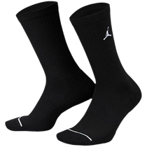 Nike JORDAN mens and womens same fitness training mid-calf sports socks summer breathable and quick-drying DX9632-010