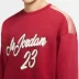 Áo len nam NIKE Nike 2020 xuân mới AJ plus nhung ấm top cổ tròn áo thun thể thao CT6283 - Thể thao lông cừu / jumper