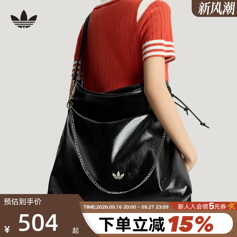 Adidas Adidas Trefoil Oversized Urban Street Style Shoulder Bag Summer Unisex Crossbody Bag Ks5159