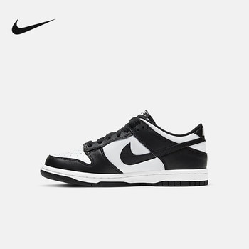 Nike black and white panda low top casual shoes