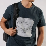OSPREY Дорожная дышащая комфортная спортивная футболка с коротким рукавом, круглый воротник, короткий рукав, быстрое высыхание