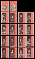 18 postcards of the Eighteen Arhats collected by the Metropolitan Museum in 2022
