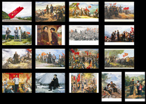 Jinggangshan special oil painting postcards 17 (17)