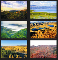 Beautiful China Group 3 Postcards 6 pieces