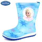 Детский нескользящий дождевик для принцессы для раннего возраста, милые высокие сапоги, «Холодное сердце»