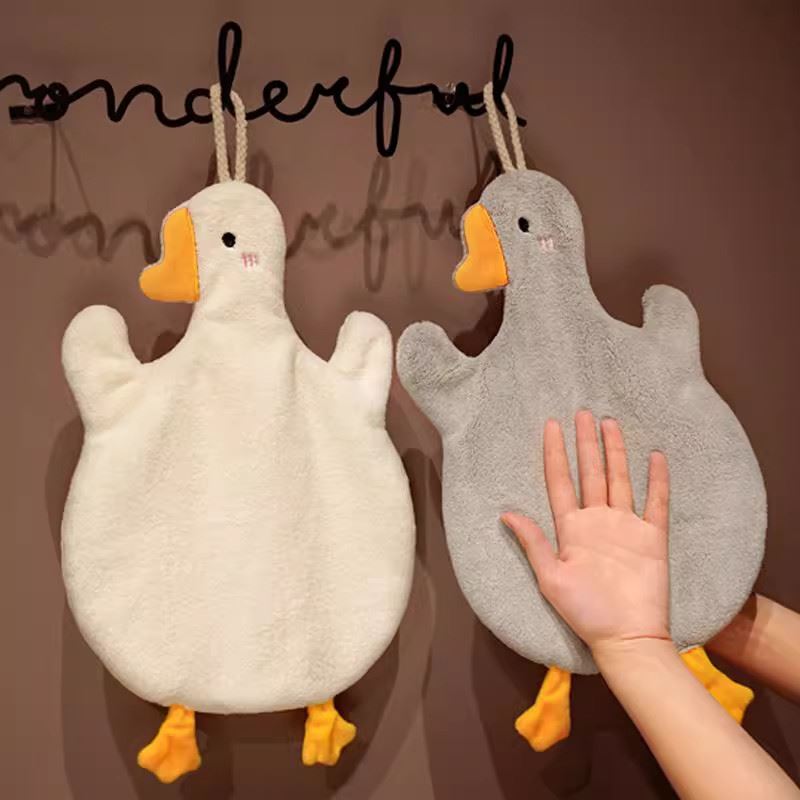 Cute Hanging Hand Towel for Children and Babies, Lint-Free, Thick, Absorbent, Quick-Drying Kitchen Hand Towel Cute Hanging Hand Towel for Children and Babies, Lint-Free, Thick, Absorbent, Quick-Drying Kitchen Hand Towel