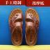 Mùa hè mới da nam dép thoáng khí Dép La Mã và dép đi trong nhà đi biển giày nam cao cấp Sandal