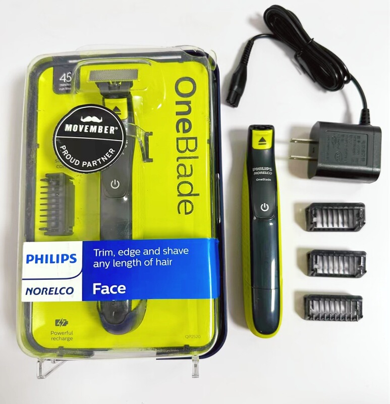 Philips Oneblade Small T-Blade Reciprocating Electric Shaver Qp2520/2724 Men's Grooming 2834