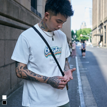 Furnace summer new T-shirt short sleeve men summer Tide brand print half sleeve base shirt loose casual