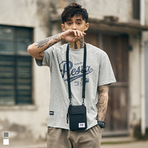 Furnace summer 2021 new short sleeve male American retro loose trend half sleeve T-shirt for young students