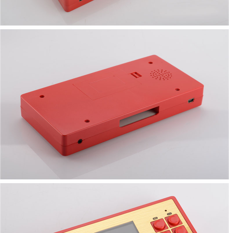 Mát mẻ con chơi game cầm tay FC hoài cổ gia đình pocket NES MINI FC đôi màu đỏ và trắng máy Tetris trẻ em máy chơi game cầm tay ngày xưa