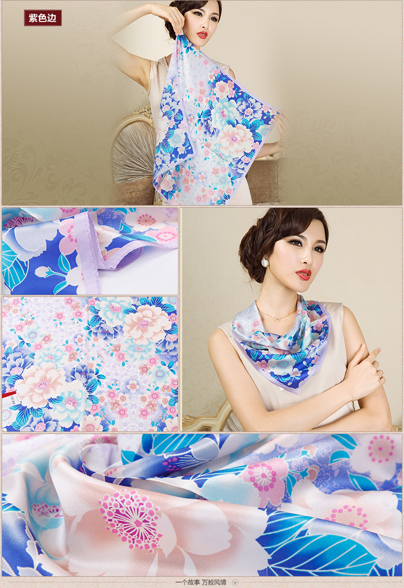 Foulard pour Femme en De la soie - Ref 3161040 Image 12