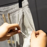 Tide, летняя тонкая футболка с коротким рукавом, дышащая трендовая однотонная летняя одежда, комплект